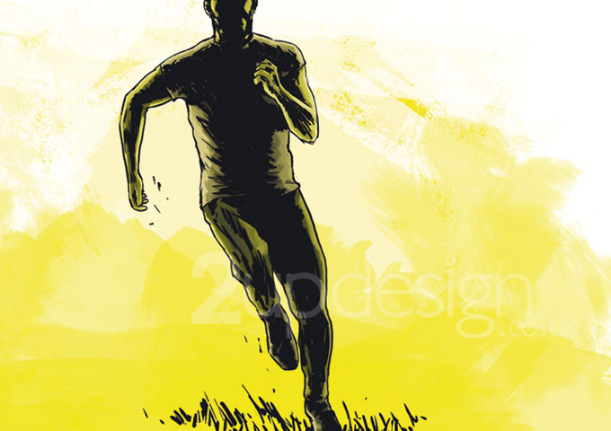 Running yellow